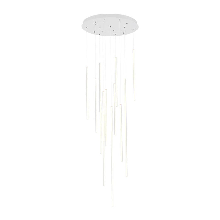 Kuzco Lighting Inc Chute 12 Head White LED Multi Pendant