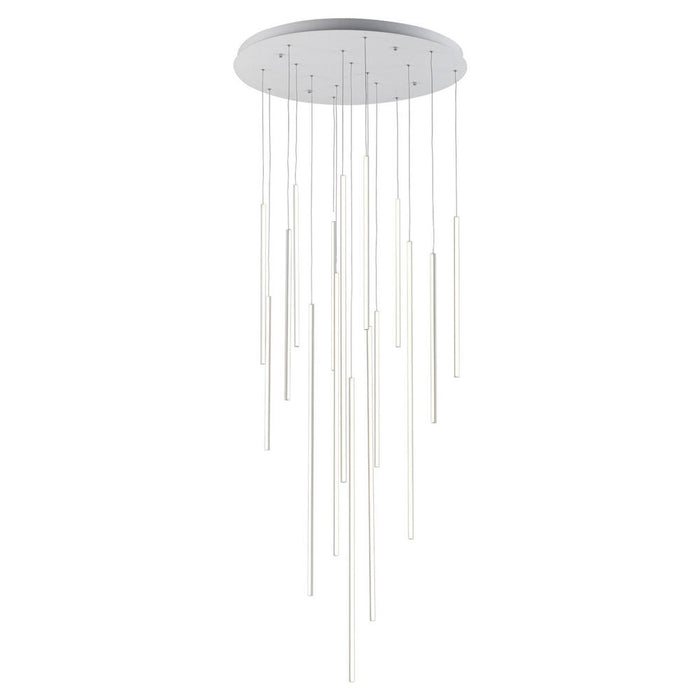 Kuzco Lighting Inc Chute 16 Head White LED Multi Pendant