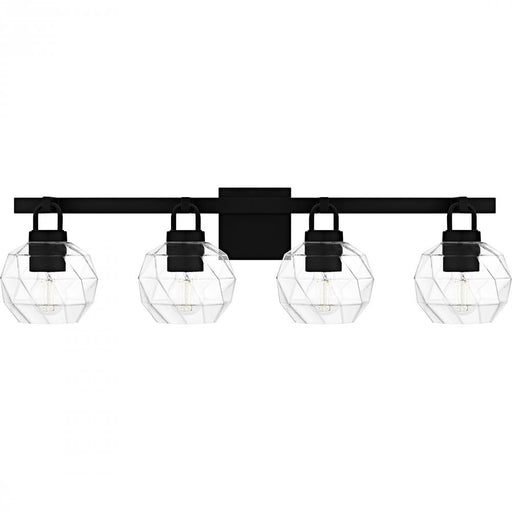 Quoizel Celina 4-Light Matte Black Bath Light