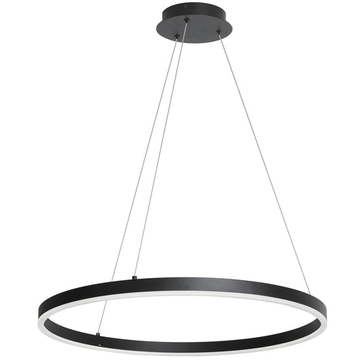 34w Chandelier, Mb W/ Fr Acrylic Diffuser | CIR-2434C-MB