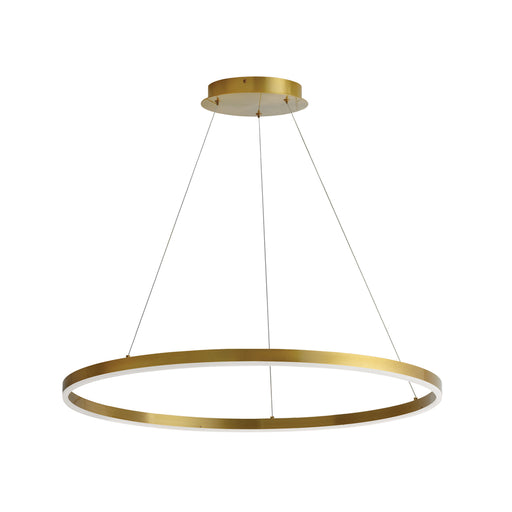 63w Chandelier, Agb W/ Fr Acrylic Diffuser | CIR-3263C-AGB