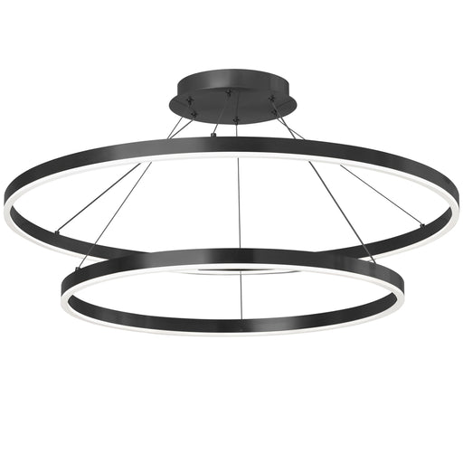 75w Chandelier, Mb W/ Fr Acrylic Diffuser | CIR-3397C-MB