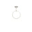 Kuzco Lighting Inc Cirque 24-in Brushed Nickel LED Pendant