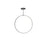 Cirque 36-in Black Led Pendant | PD82536-BK