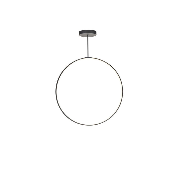 Cirque 36-in Black Led Pendant | PD82536-BK