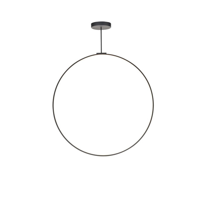 Cirque 48-in Black Led Pendant | PD82548-BK-UNV-010