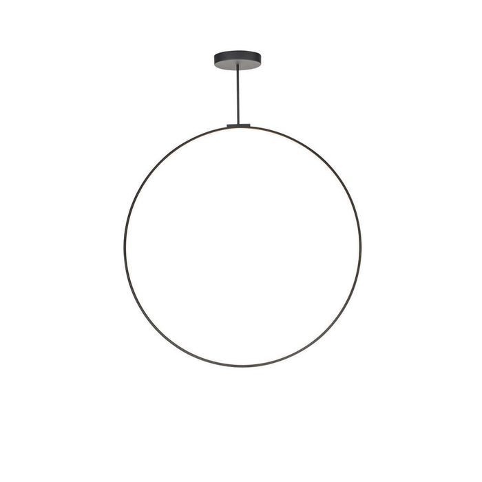 Cirque 48-in Black Led Pendant | PD82548-BK