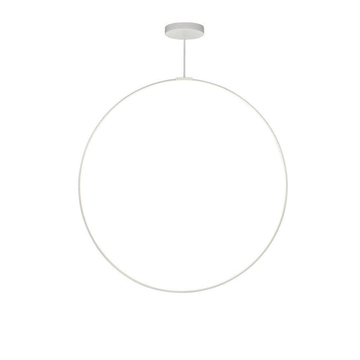 Cirque 60-in White Led Pendant | PD82560-WH
