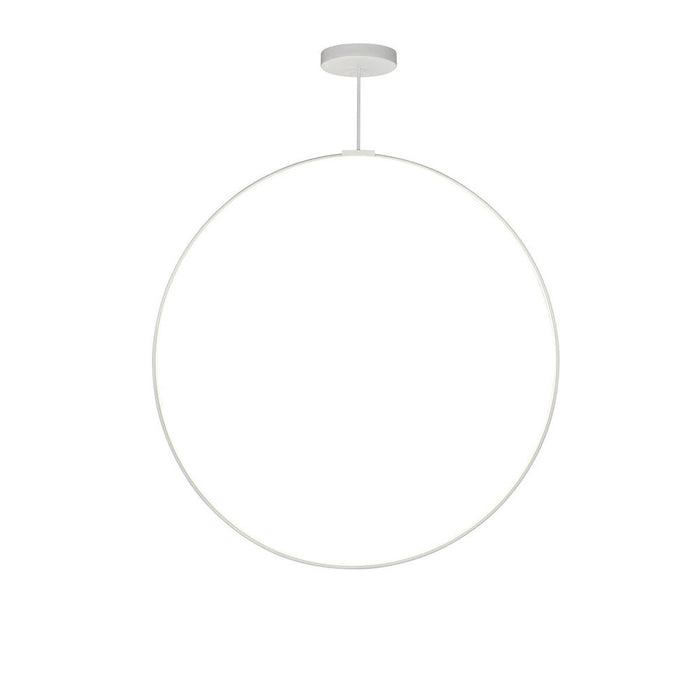 Cirque 60-in White Led Pendant | PD82560-WH