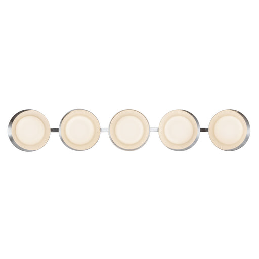 Cleo 36-in Silver Dimmable Led Bathroom Vanity Light | VL77936-CH/OP