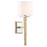 Crystorama Clifton 1 Light Aged Brass Sconce