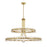 Crystorama Clover 24 Light Aged Brass Two-tier Chandelier