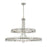 Crystorama Clover 24 Light Brushed Nickel Two Tier Chandelier