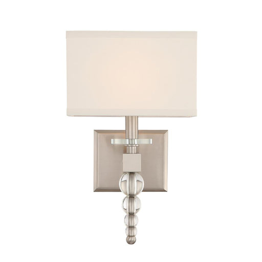 Clover 9.5'' Brushed Nickel Sconce | CLO-8892-BN