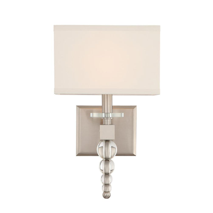 Clover 9.5'' Brushed Nickel Sconce | CLO-8892-BN