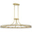 Crystorama Clover 12 Light Aged Brass Chandelier