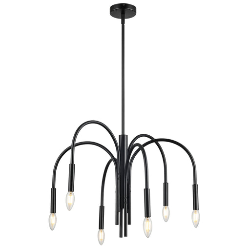  6 Light  Incan Chandelier, Mb | CLY-246C-MB
