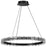 34w Chandelier, Mb W/ Clear Acrylic | CMA-2428LEDC-MB