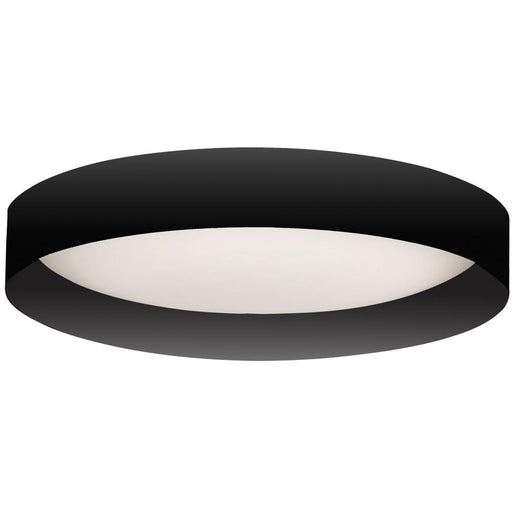 22w Flush Mount W/ Mb Metal Shade | CMN-1522LEDFH-MB