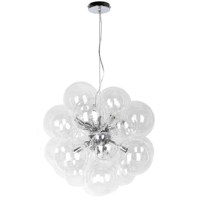  6 Light  Halogen Pendant, Pc W/ Clear Glass | CMT-206P-CLR-PC