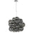  6 Light  Halogen Pendant, Pc W/ Smoked Glass | CMT-206P-SM-PC
