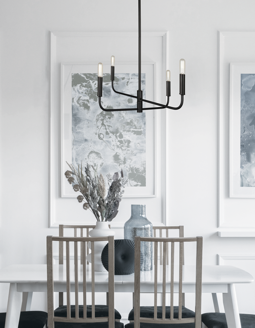  4 Light  Chandelier, Mb | CNA-244C-MB
