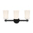 Crystorama Colton 3 Light Black Bathroom Vanity