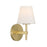Colton 6'' Vibrant Gold Sconce | COL-201-VG