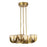 Colette 22-in Vintage Brass/alabaster Led Chandelier | CH362423VBAR-UNV