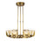 Colette 27-in Vintage Brass/alabaster Led Chandelier | CH362627VBAR-UNV