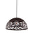 1lt Pendant, Matte Black Finish | COR-161P-BK