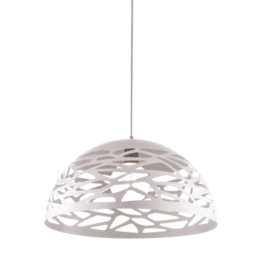 1lt Pendant, Matte White Finish | COR-161P-WH