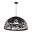 1lt Pendant, Matte Black Finish | COR-201P-BK