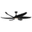 Coronado 60-in Matte Black Led Ceiling Fan | CF90960-MB