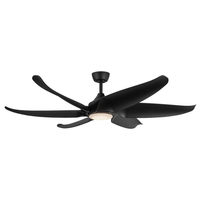Coronado 60-in Matte Black Led Ceiling Fan | CF90960-MB