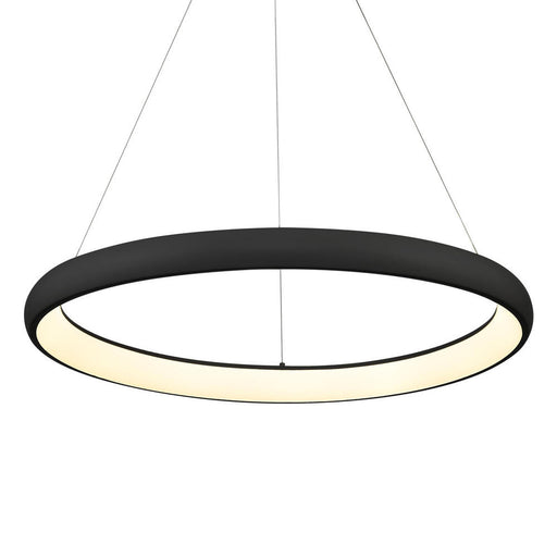 Cortana 32-in Black Led Pendant | PD82732-BK
