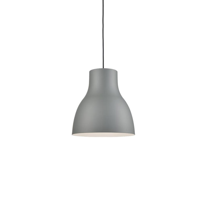 Kuzco Lighting Inc Cradle 16-in Gray 1 Light Pendant