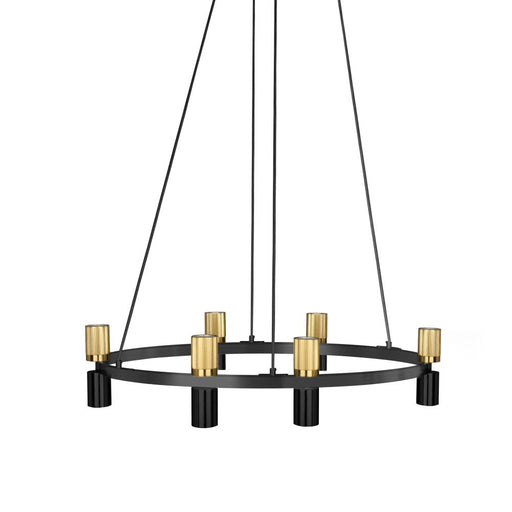  12 Light  Chandelier, Mb & Agb | CRL-3612C-MB-AGB