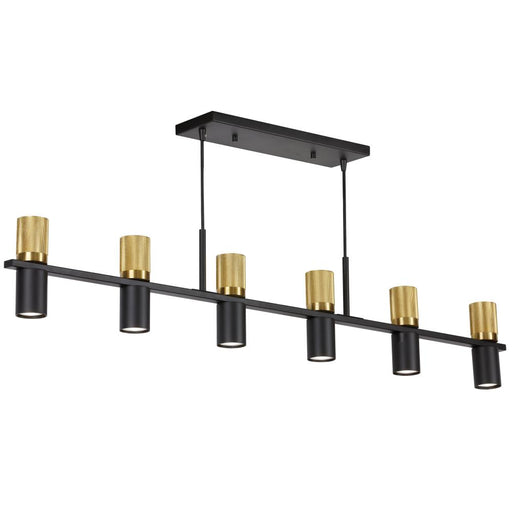  12 Light  Hori Chandelier, Mb & Agb | CRL-4812HC-MB-AGB