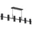 12 Light Hori Chandelier, Mb | CRL-4812HC-MB