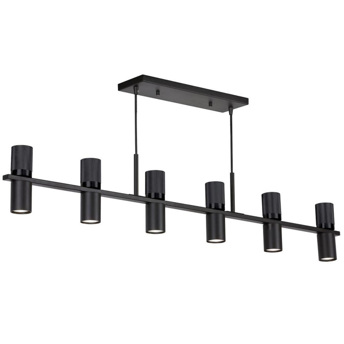 12 Light Hori Chandelier, Mb | CRL-4812HC-MB