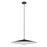 Cruz 24-in Metal - Black/white Led Pendant | PD22824-BK/WH