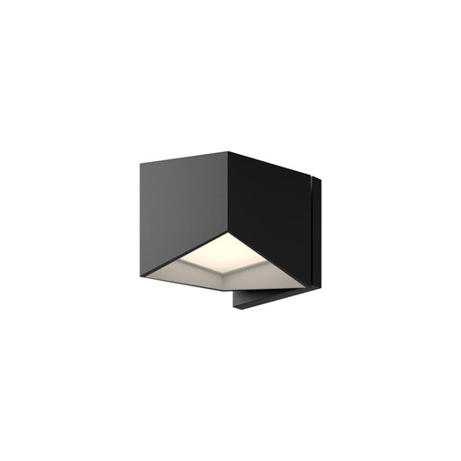 Kuzco Lighting Inc Cubix 5-in Black/White LED Wall Sconce