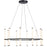 60w Chandelier, Mb W/ Wh Acrylic Diffuser | CVT-3260C-MB