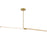 36w Led Horizontal Pendant-agb | CVT-7236LEDHP-AGB