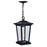 Leawood 1 Light Black Outdoor Hanging Light | 0413P8-1-101
