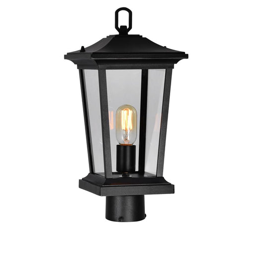 Leawood 1 Light Black Outdoor Lantern Head | 0413PT8-1-101