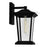 Leawood 1 Light Black Outdoor Wall Light | 0413W8-1-101