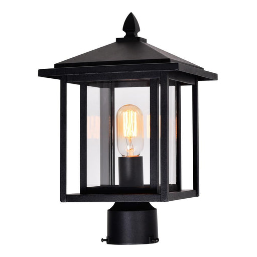 Crawford 1 Light Black Outdoor Lantern Head | 0417PT9-1-101