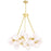 CWI Lighting Arya 25 Light Chandelier With Satin Gold Finish